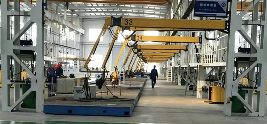 Welding Boom Wire Feeder Arm