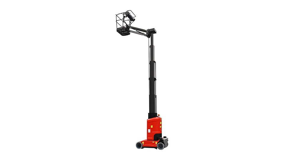 Vertical Mast Boom Lift with Jib